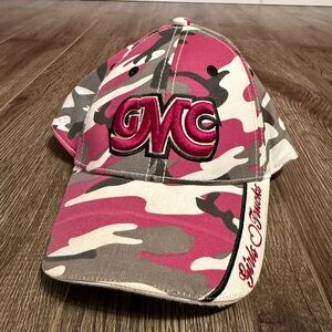 GMC Girls Love Trucks Pink Camo Women's Cap